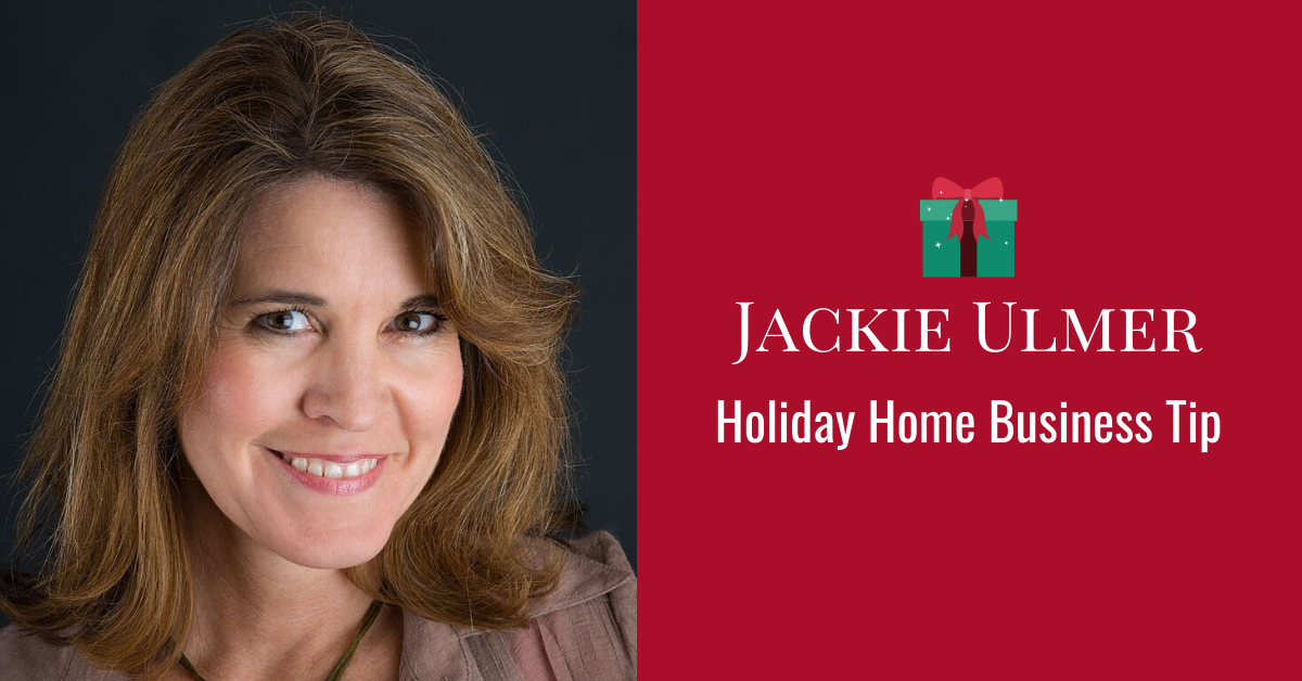 Jackie Ulmer Holiday Network Marketing Tips
